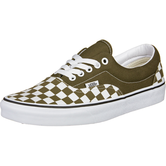 vans era checkerboard beech