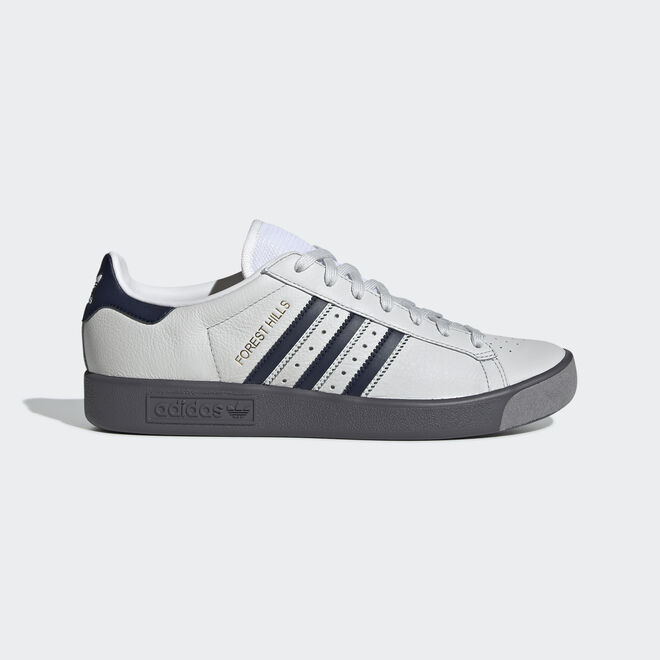 adidas forest hills all white