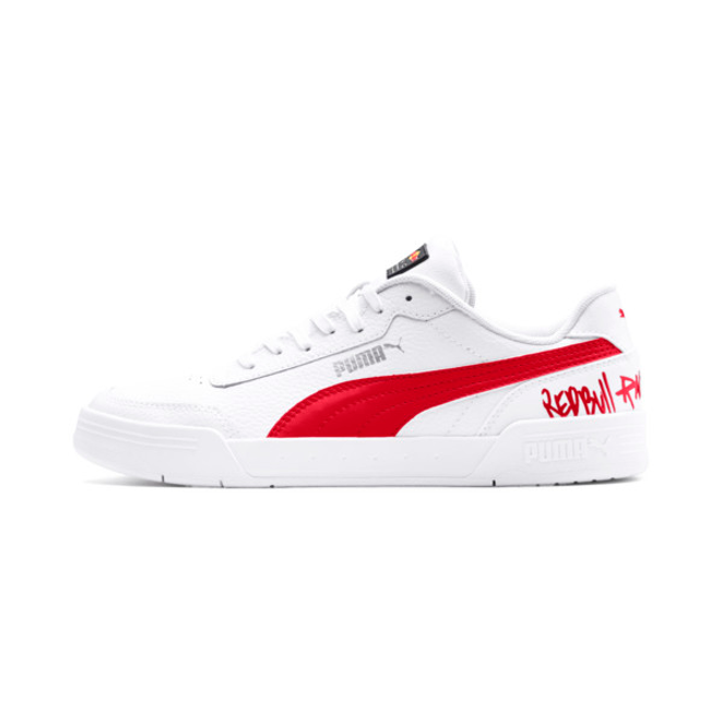 puma red white sneakers
