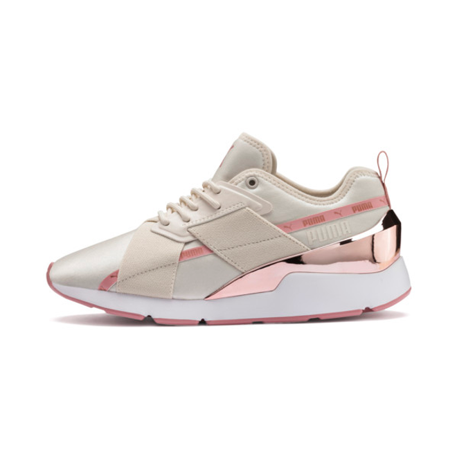 Puma muse deals x2 metallic sneakers