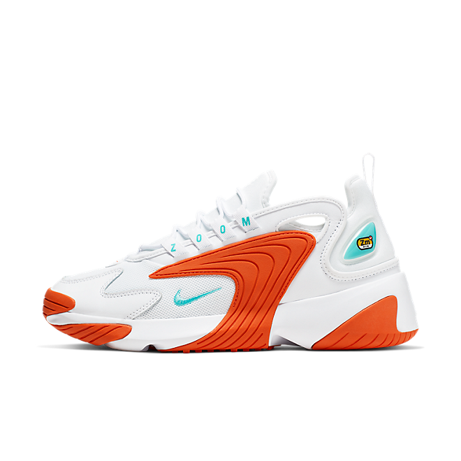 Nike zoom 2k grey and orange hotsell