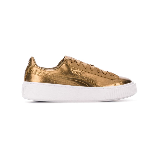 puma basket metallic