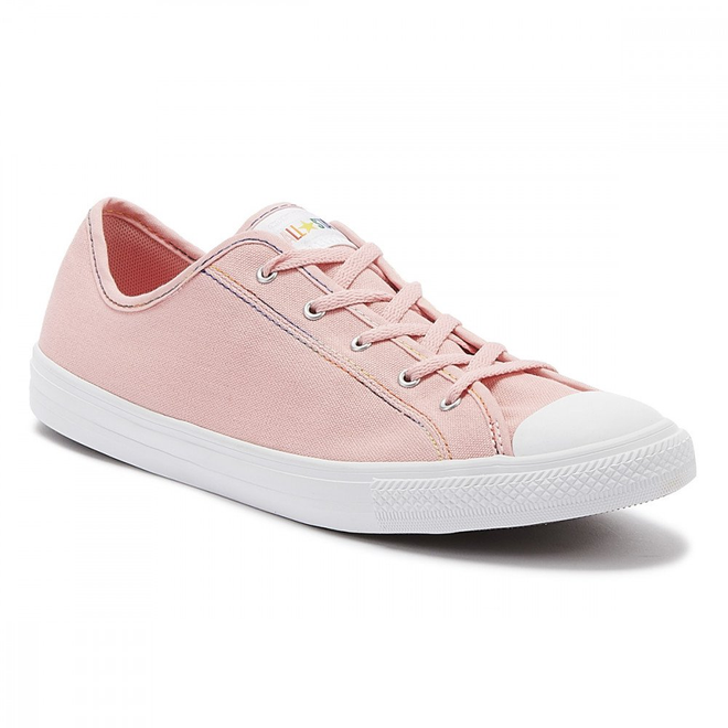 converse chuck taylor all star dainty sneakers in pink