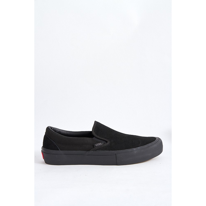 vans slip on pro shoes blackout