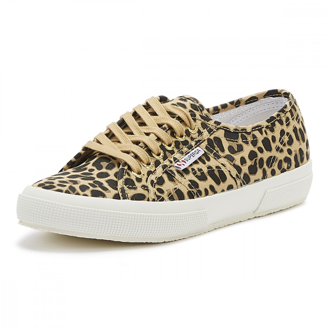 superga sneakers leopard print