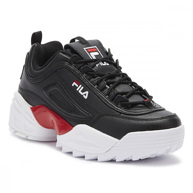 fila disruptor 2 red and white