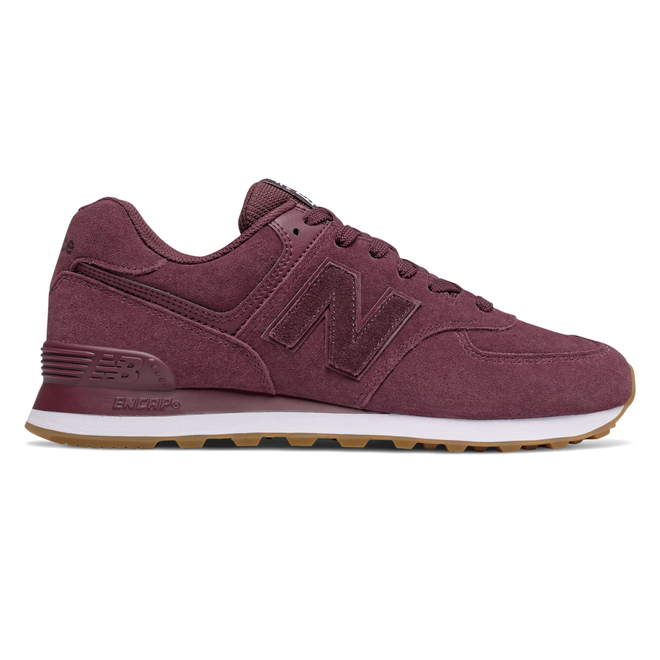 new balance 574 heren purper