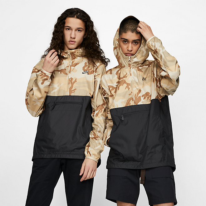 Nike SB Anorak Jacket Desert Camo | BQ3455-248 | Sneakerjagers