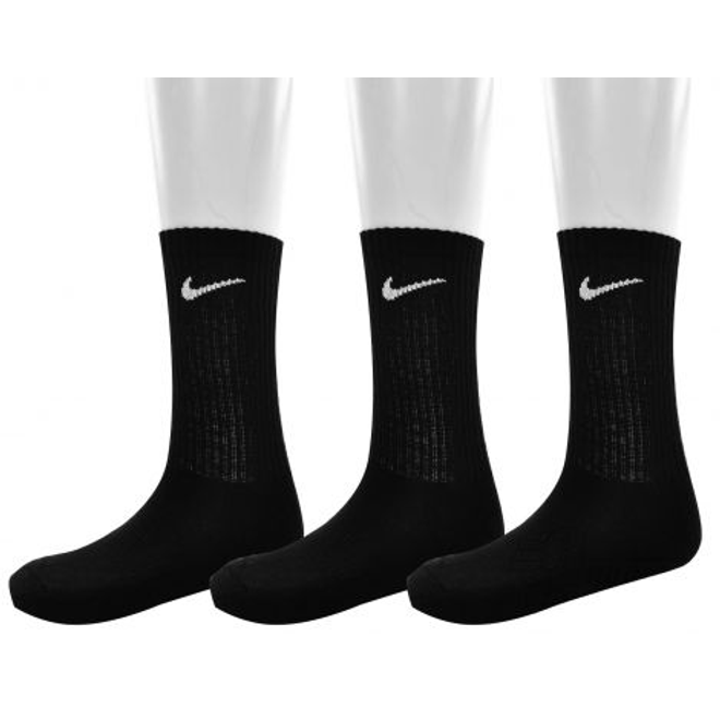 Nike Cushioned Crew Socks Black | SX4508-001 | Sneakerjagers