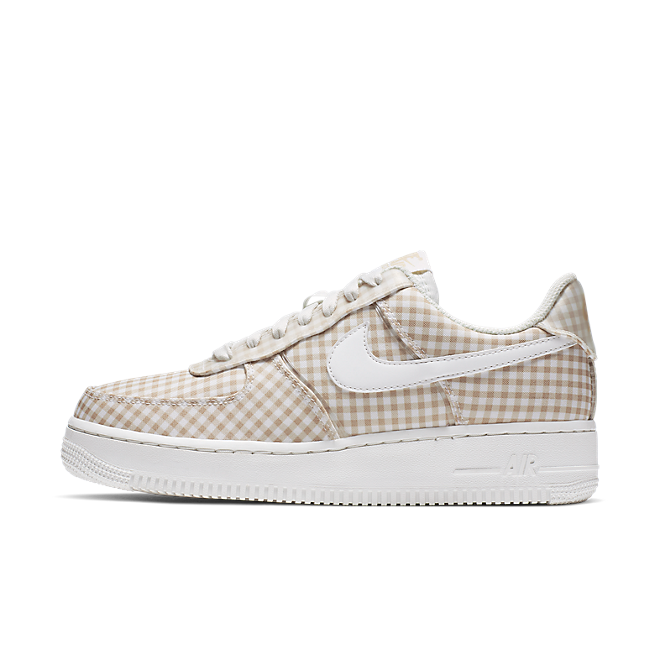 tan plaid air force 1