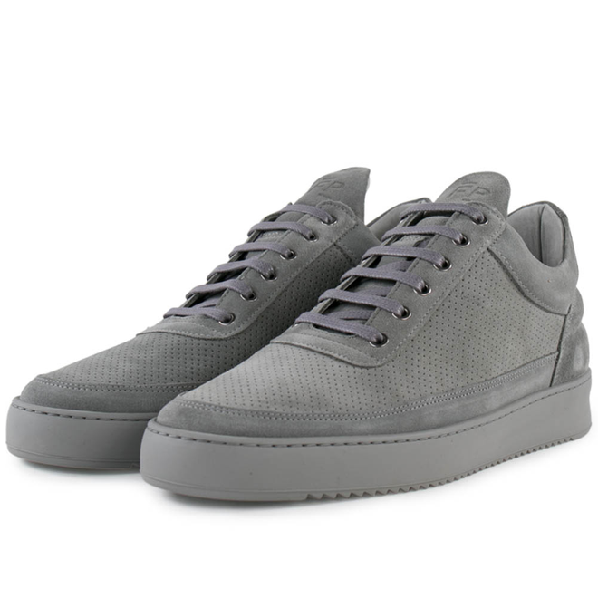 Ripple Suede Perforated 'Cement Grey 