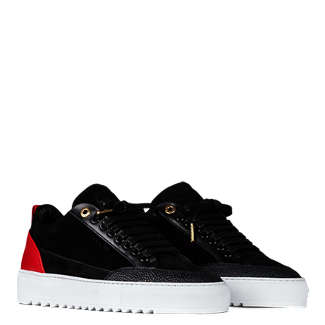 Mason Garments Tia Suede / Leather Black