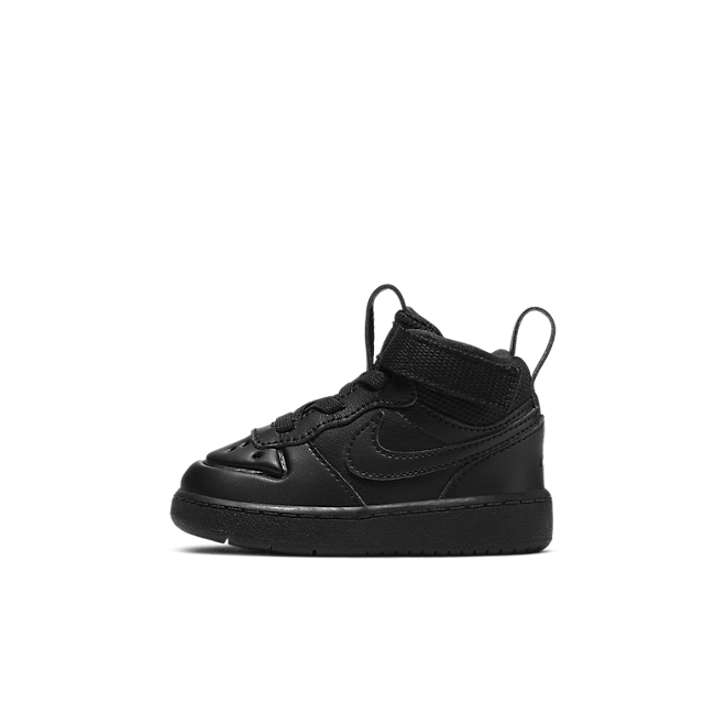 nike court borough mid black