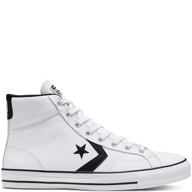 converse leather star player