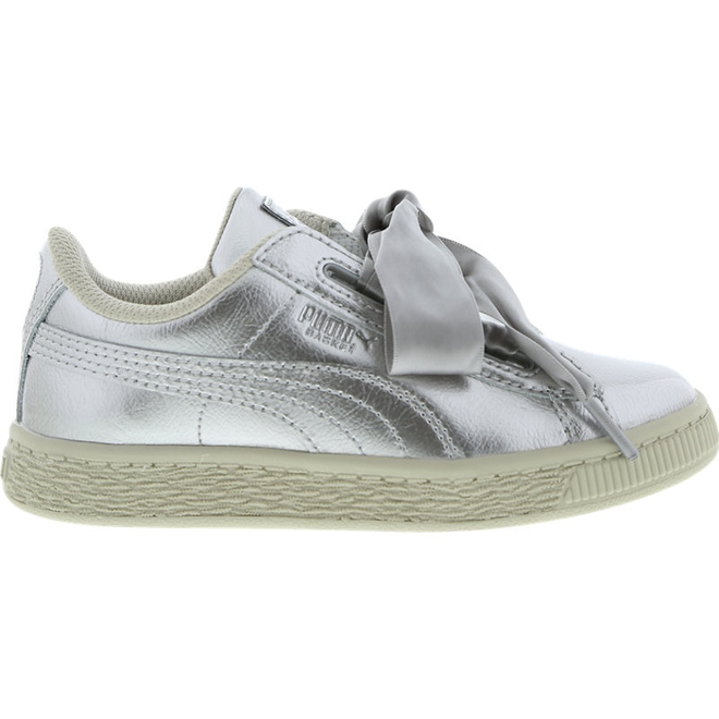 puma basket heart metallic puma basket heart metallic