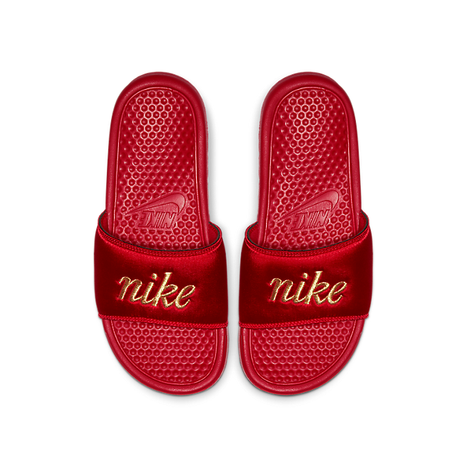 Badkamer schrijven Blauwdruk Nike Benassi JDI TXT SE | AV0718-600 | Sneakerjagers