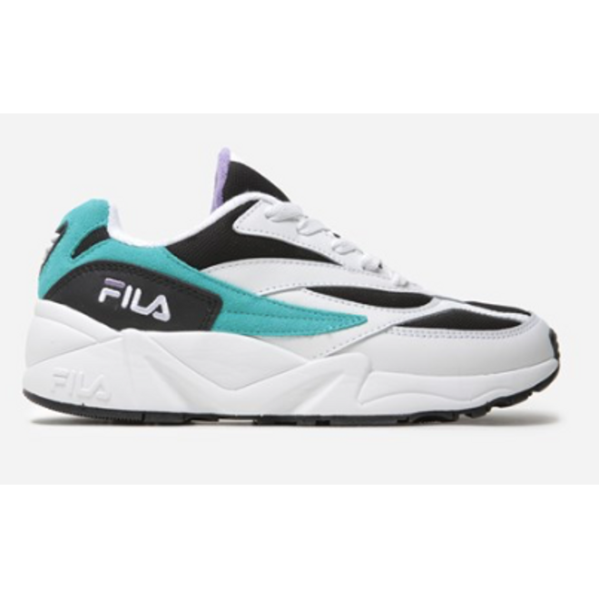 Fila Mens DSTR97 Wit Paars Lederen Textiel Veter Up Trainers 1010570 90V |  Fruugo BE