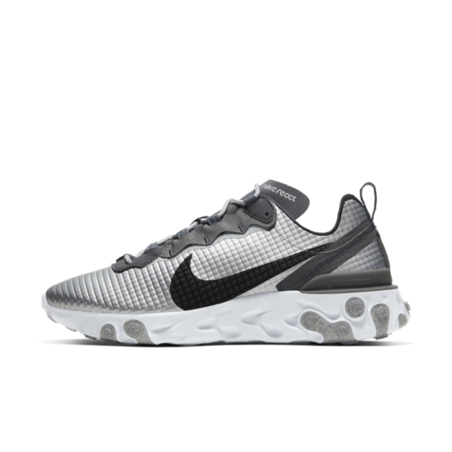 Nike React Element 55 'Quilted Grids - Silver' CI3835-001