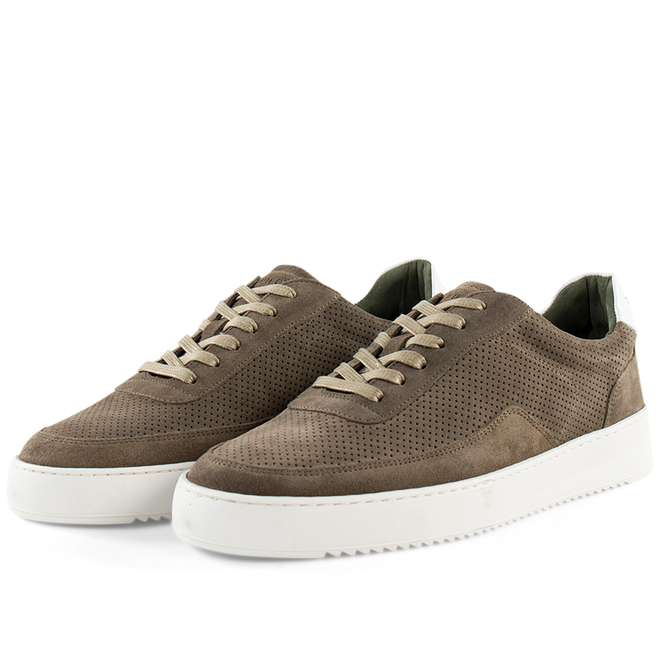 filling pieces sneaker low top ripple meta - groen - Van Dijk Store