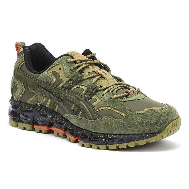 mens olive green trainers