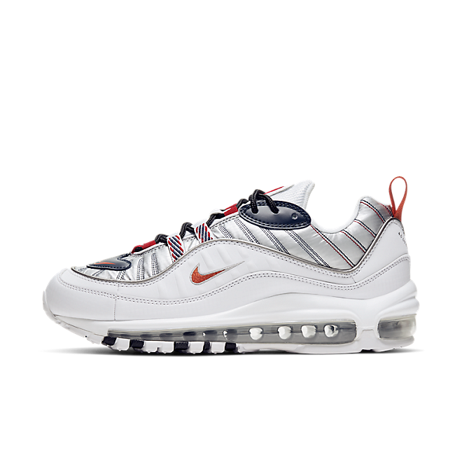 Nike WMNS Air Max 98 Premium 'White/Metallic'