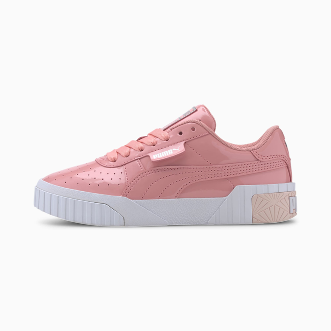 Puma Cali Patent Girls Trainers