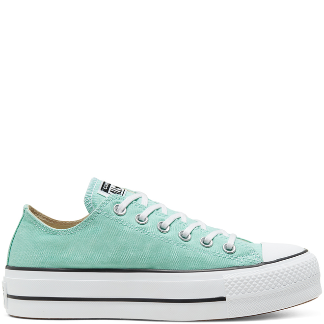 glitter shine platform chuck taylor