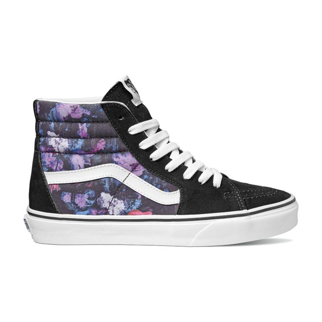 vans warped floral sk8 hi