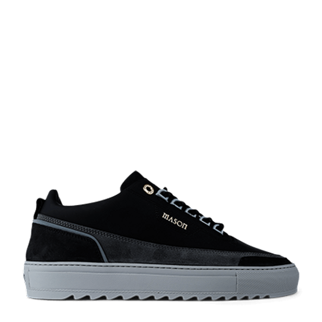mason garments nubuck black