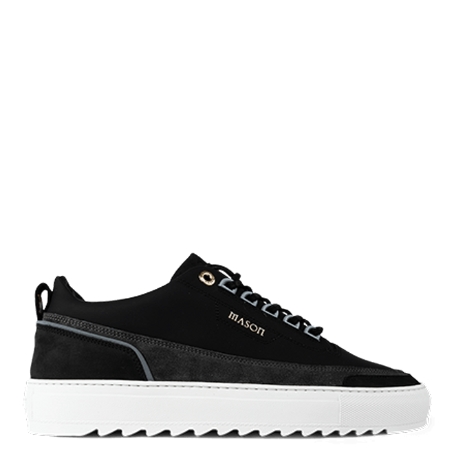 mason garments nubuck black