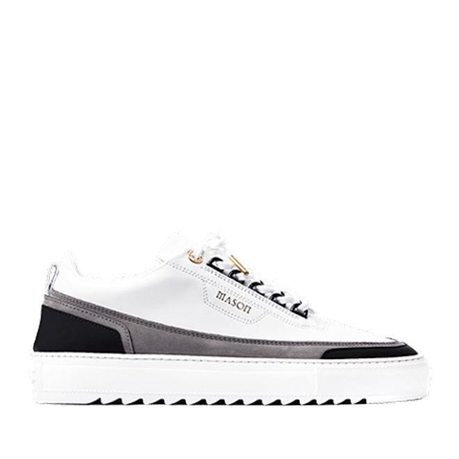 Mason Garments Firenze Leather/Nubuck/Suede White/Grey/Black
