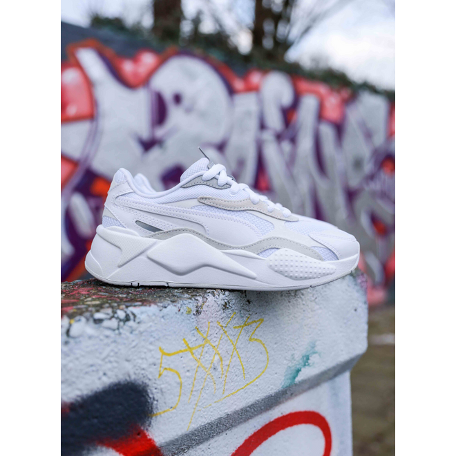 Puma rs x white clearance silver