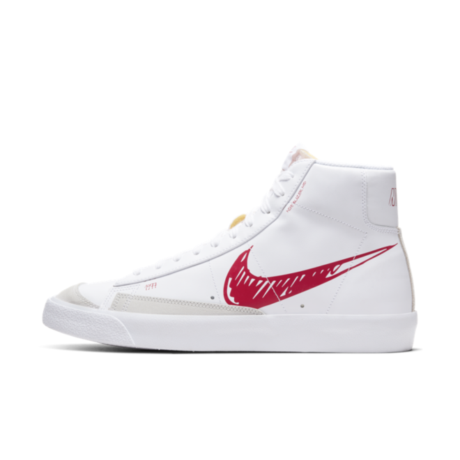 nike mid blazer 77 red