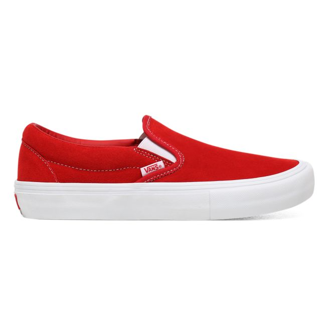 red and white classic vans