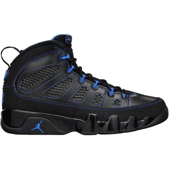 black jordans blue bottom