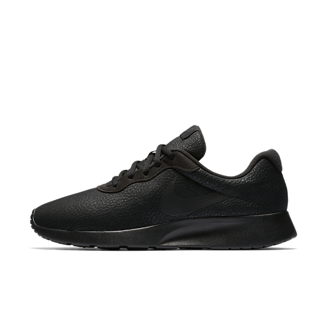 Nike Tanjun Premium Black Leather 