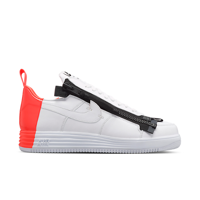 Nike Lunar Force 1 Low Acronym Bright Crimson | 698699-116 | The