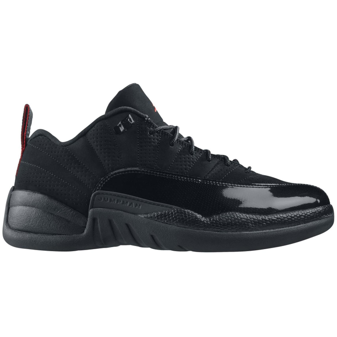 jordan 12 low black patent