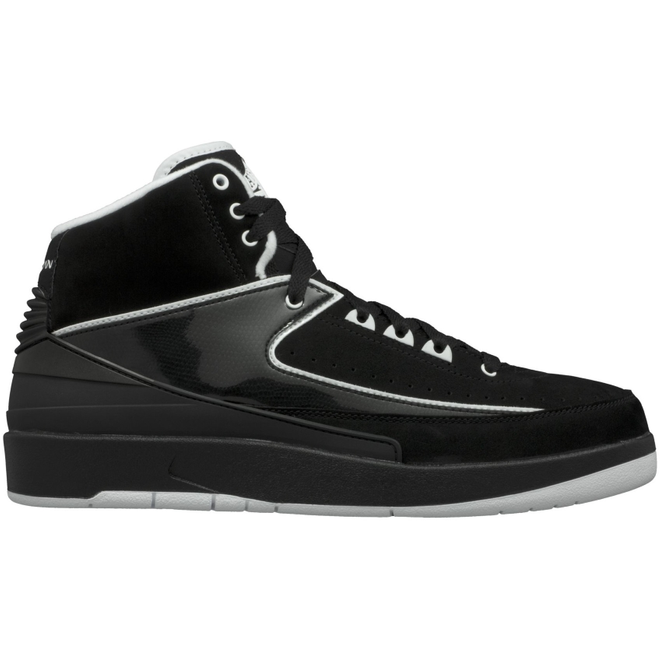 air jordan 2 retro qf black white