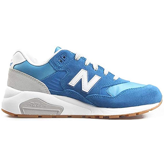 new balance 580 white blue