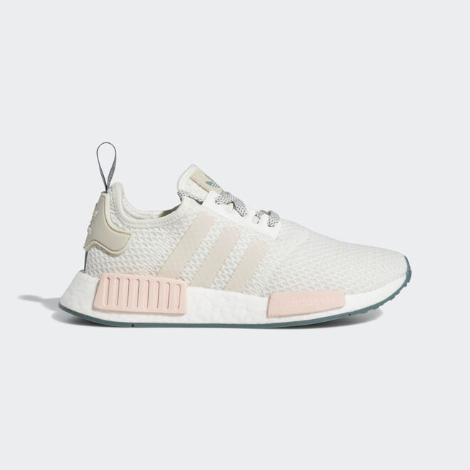 womens adidas nmd r1 white icey pink