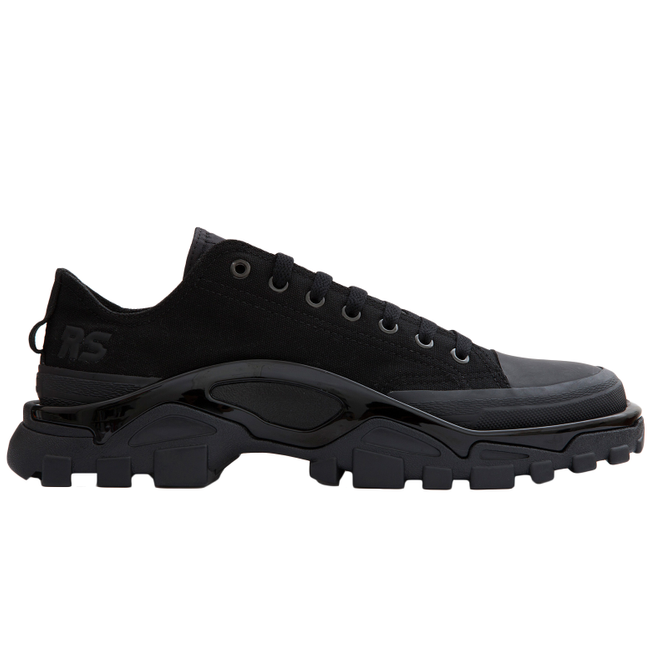 raf simons new runner black