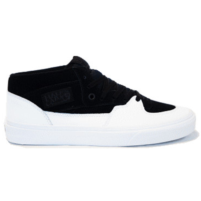 vans half white half black