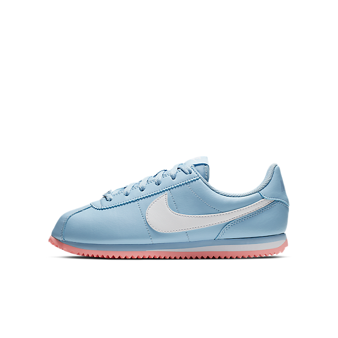 cortez nike blue and white