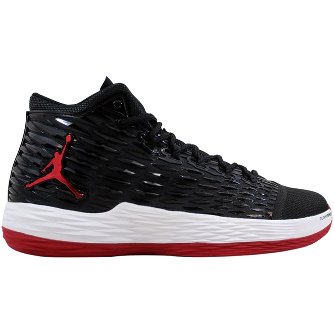 Air Jordan Melo M13 Black/Gym Red-White 