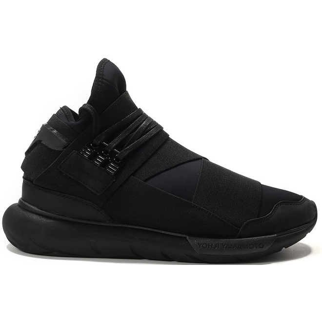 Y3 Qasa High Triple Black | S83173 | Sneakerjagers