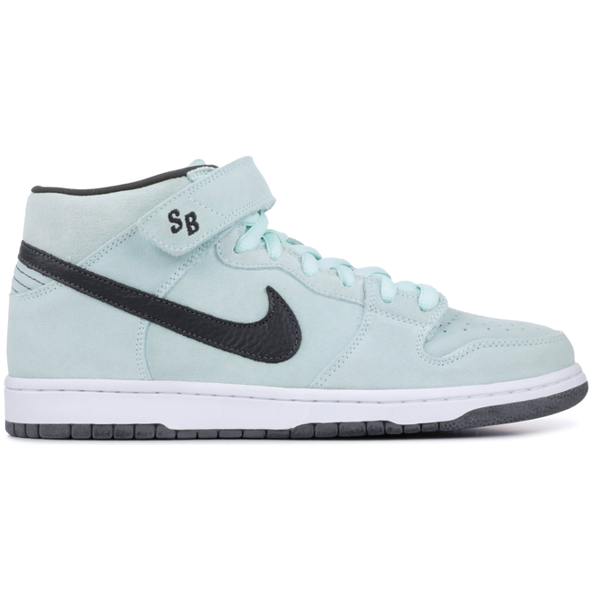 Nike SB  ice green mid Size 6y - Nike SB Dunk Mid Sea Crystal/Ice Green 314383-301  main image 4