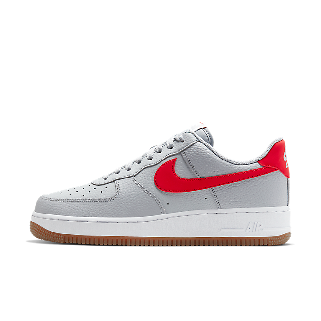 air force 1 wolf grey university red
