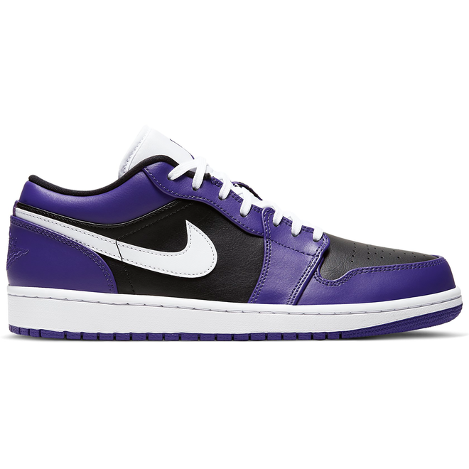 Jordan 1 Low Court Purple Black 553558 501 Sneakerjagers