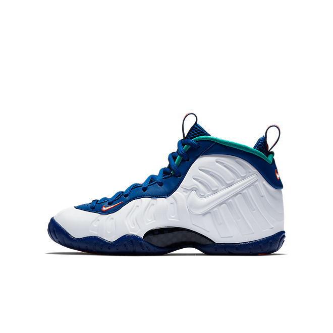 Foamposites store gym blue